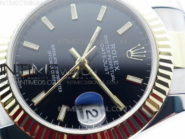 Datejust 31mm 278273 SS/YG BP Best Edition Black Stick Markers Dial on SS/YG Oyster Bracelet – Bild 4