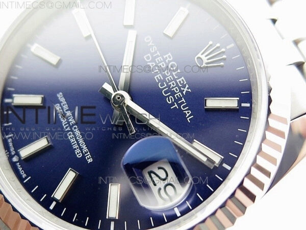 DateJust 36mm 126234 BP 1:1 Best Edition 904L Steel New Version Blue Dial on Jubilee Bracelet – Bild 4