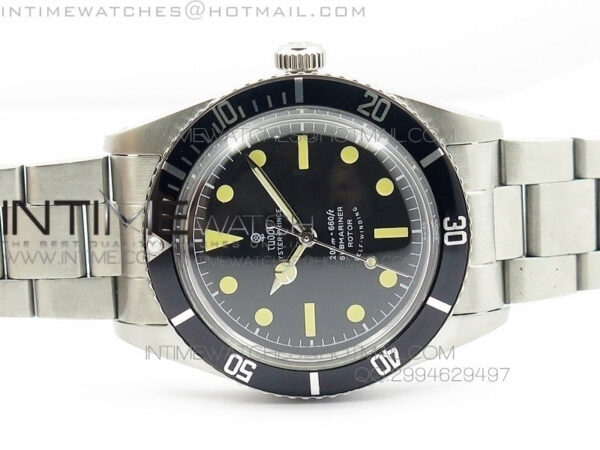 Vintage Submariner No Date 200m 660ft SS On SS Bracelet – Bild 4
