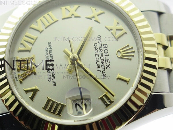 Datejust 31mm 278273 SS/YG BP Best Edition Silver Roman Markers Dial on SS/YG Jubilee Bracelet – Bild 4
