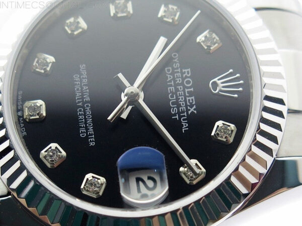 Datejust 31mm 278273 SS BP Best Edition Black Crystal Markers Dial on Oyster Bracelet – Bild 2