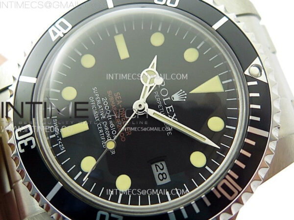 Vintage Sea Dweller Red 1665 JKF Best Edition Double A2836 – Bild 4