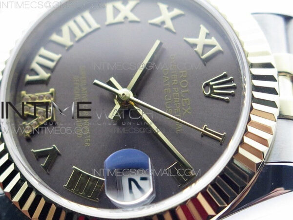 Datejust 31mm 278273 SS/YG BP Best Edition Gray Roman Markers Dial on SS/YG Jubilee Bracelet – Bild 4