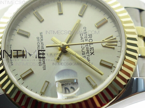 Datejust 31mm 278273 SS/YG BP Best Edition Silver Stick Markers Dial on SS/YG Jubilee Bracelet – Bild 4