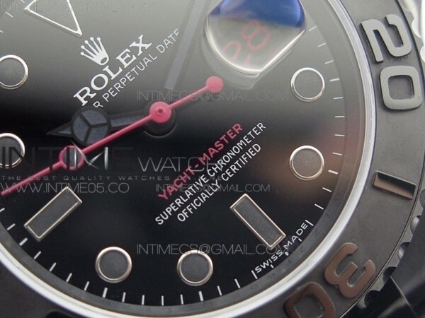 Yacht-Master 116622 DLC VRF Best Edition Black Dial on DLC Bracelet VR3135 – Bild 4