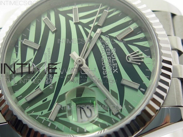 DateJust 36 SS 126234 BP 1:1 Best Edition New Green Dial on Jubilee Bracelet – Bild 4