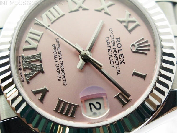 Datejust 31mm 278271 SS BP Best Edition Pink Roman Markers Dial on Jubilee Bracelet – Bild 4