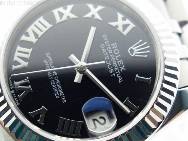 Datejust 31mm 278271 SS BP Best Edition Black Roman Markers Dial on Jubilee Bracelet – Bild 4