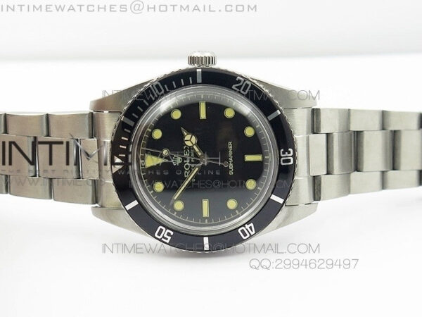 Vintage 6536 Submariner No Date SS On SS Bracelet – Bild 4