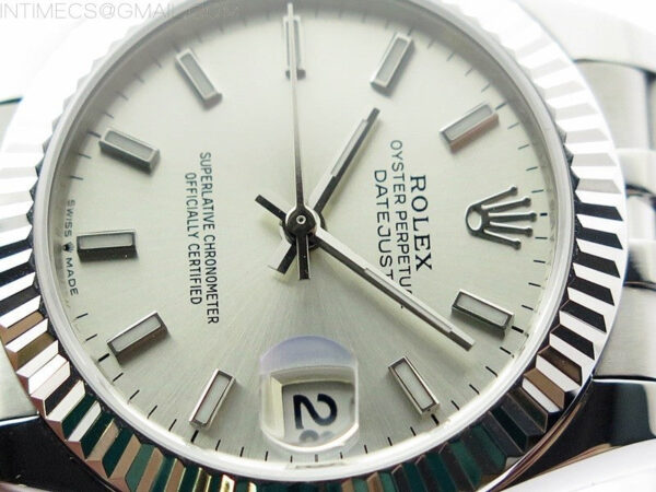 Datejust 31mm 278271 SS BP Best Edition Silver Stick Markers Dial on Jubilee Bracelet – Bild 4