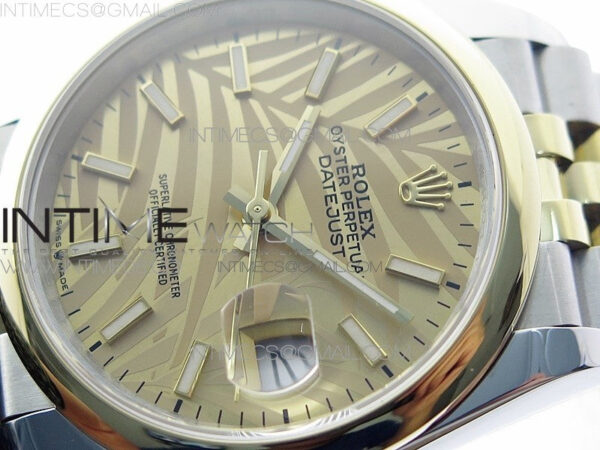 DateJust 36 SS/YG 126203 JDF 1:1 Best Edition New YG Dial on Jubilee Bracelet – Bild 4