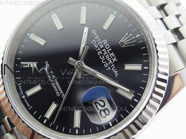 DateJust 36mm 126234 BP 1:1 Best Edition 904L Steel New Version Black Dial on Jubilee Bracelet – Bild 4
