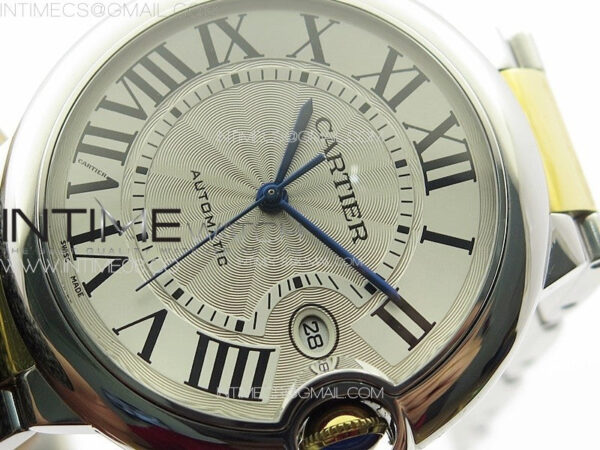 Ballon Bleu 42mm SS/YG K3F 1:1 Best Edition White Texture Dial on SS Bracelet A2824 – Bild 4