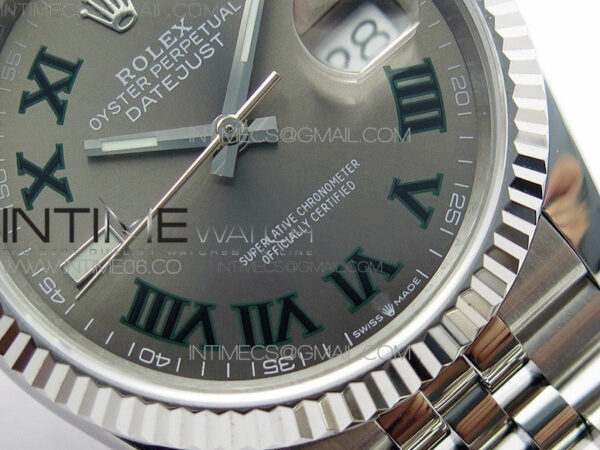 DateJust 36 SS 126234 BP 1:1 Best Edition Gray Dial on Jubilee Bracelet – Bild 5