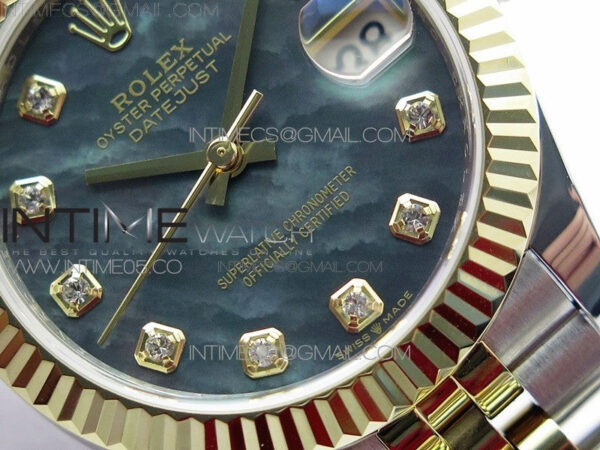 Datejust 31mm 278273 SS/YG BP Best Edition Gray MOP Diamond Markers Dial on SS/YG Jubilee Bracelet – Bild 5