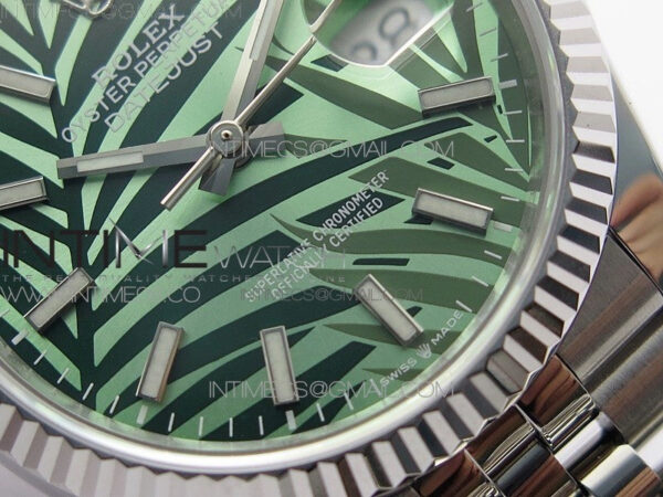 DateJust 36 SS 126234 BP 1:1 Best Edition New Green Dial on Jubilee Bracelet – Bild 6