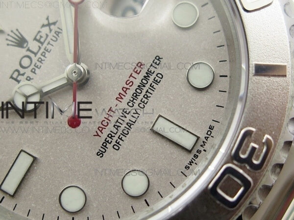 Yacht-Master 116622 904L SS GMF 1:1 Best Edition Gray Dial on 904L SS Bracelet A2836 – Bild 4