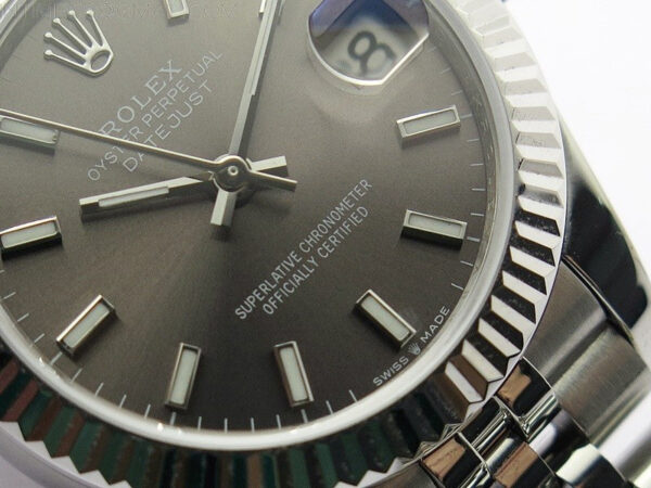 Datejust 31mm 278271 SS BP Best Edition Gray Sticks Markers Dial on Jubilee Bracelet – Bild 4