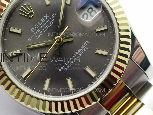 Datejust 31mm 278273 SS/YG BP Best Edition Gray Stick Markers Dial on SS/YG Oyster Bracelet – Bild 4
