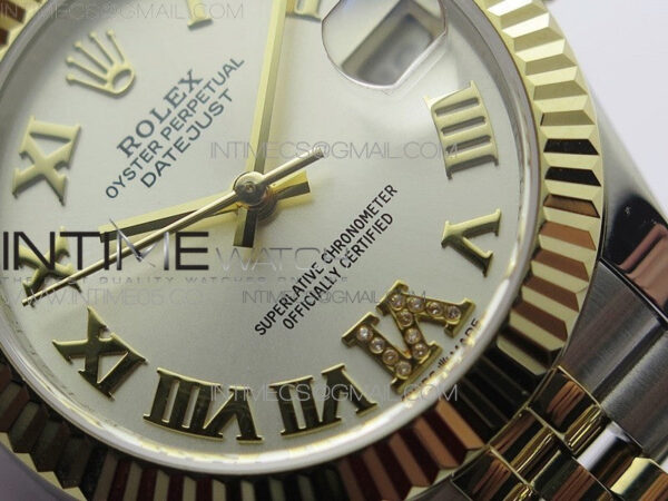 Datejust 31mm 278273 SS/YG BP Best Edition Silver Roman Markers Dial on SS/YG Jubilee Bracelet – Bild 6