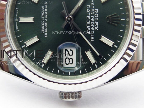 DateJust 36 SS 126234 VSF 1:1 Best Edition 904L Steel Green Dial on Jubilee Bracelet VS3235 – Bild 5