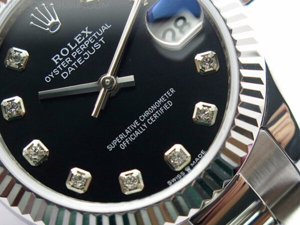 Datejust 31mm 278273 SS BP Best Edition Black Crystal Markers Dial on Oyster Bracelet – Bild 5