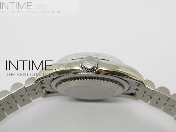 DateJust 116234 SS Blue Textured Dial Diamond Markers on SS Bracelet SA3135 – Bild 5