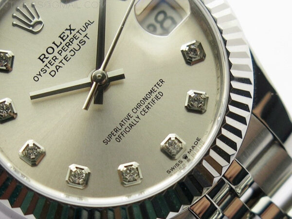 Datejust 31mm 278271 SS BP Best Edition Silver Crystal Markers Dial on Jubilee Bracelet – Bild 5