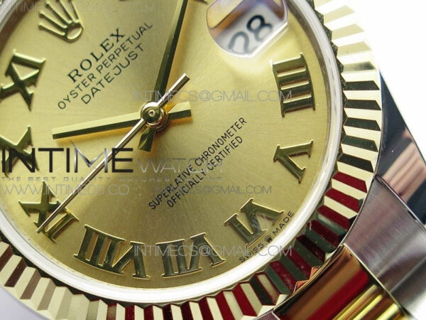 Datejust 31mm 278273 SS/YG BP Best Edition YG Roman Markers Dial on SS/YG Oyster Bracelet – Bild 5