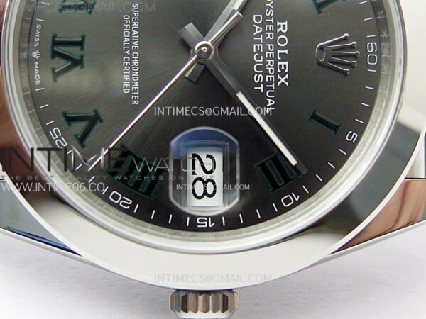 DateJust 41 126300 904L SS VSF 1:1 Best Edition Gray Dial Roman Markers on Jubilee Bracelet VS3235 – Bild 5