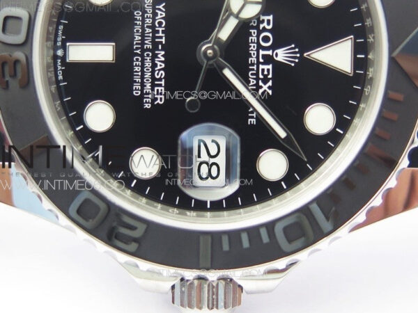 Yacht-Master 42mm 226659 Clean 1:1 Best Edition 3D Black Ceramic Bezel on Oysterflex Strap VR3235 – Bild 5