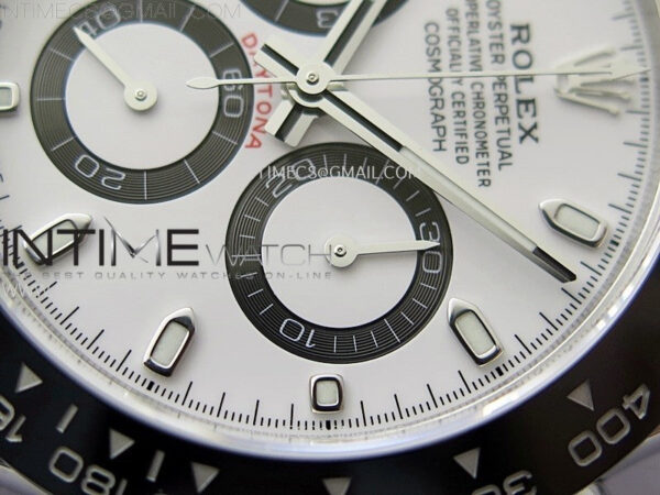 Daytona 116500LN 904L SS Case APSF 1:1 Best Edition White Dial On 904L SS Bracelet SH4130 – Bild 5
