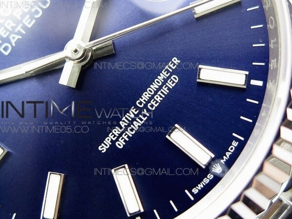 DateJust 36mm 126234 BP 1:1 Best Edition 904L Steel New Version Blue Dial on Jubilee Bracelet – Bild 5