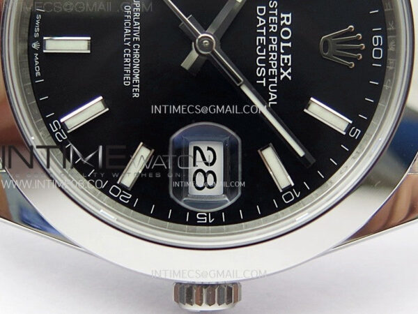 DateJust 41 126300 904L SS VSF 1:1 Best Edition Black Dial on Jubilee Bracelet VS3235 – Bild 5