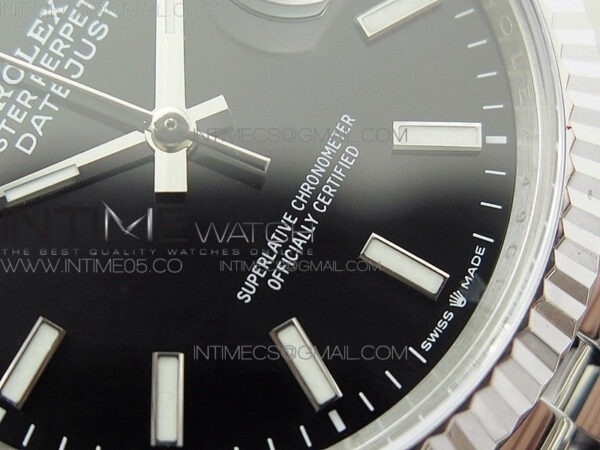 DateJust 36mm 126234 BP 1:1 Best Edition 904L Steel New Version Black Dial on Jubilee Bracelet – Bild 5