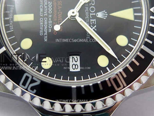 Vintage Sea Dweller Red 1665 JKF Best Edition Double A2836 – Bild 5