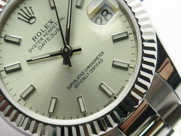 Datejust 31mm 278273 SS BP Best Edition Silver Stick Markers Dial on Oyster Bracelet – Bild 6