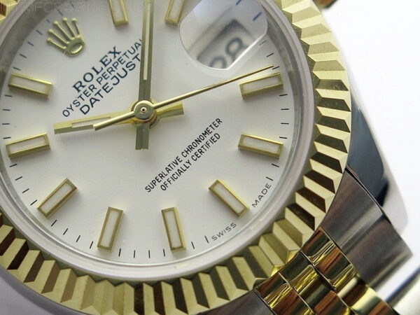 Datejust 28mm 279173 SS/YG BP Best Edition White Sticks Markers Dial on SS/YG Jubilee Bracelet ETA2671 – Bild 5
