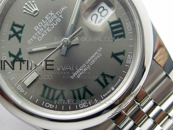 DateJust 36 SS 126200 BP 1:1 Best Edition Gray Dial on Jubilee Bracelet – Bild 5