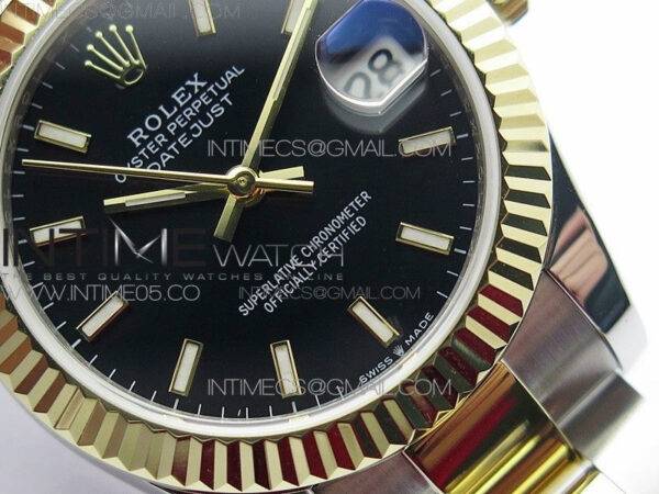 Datejust 31mm 278273 SS/YG BP Best Edition Black Stick Markers Dial on SS/YG Oyster Bracelet – Bild 5