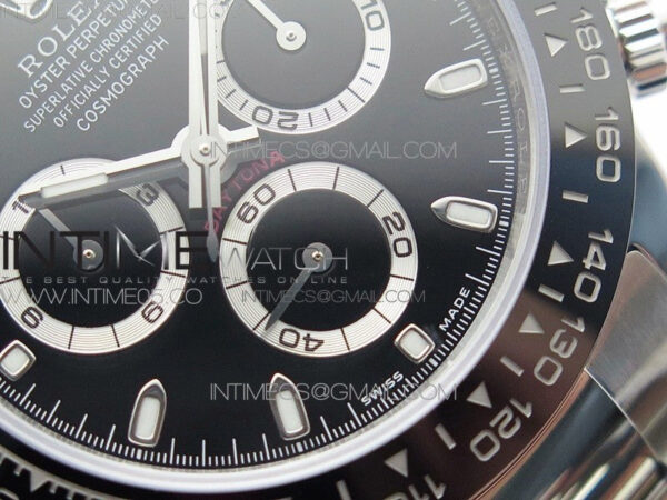 Daytona 116500 VRF 1:1 Best Edition Black Dial on SS Bracelet A7750 V2 – Bild 5
