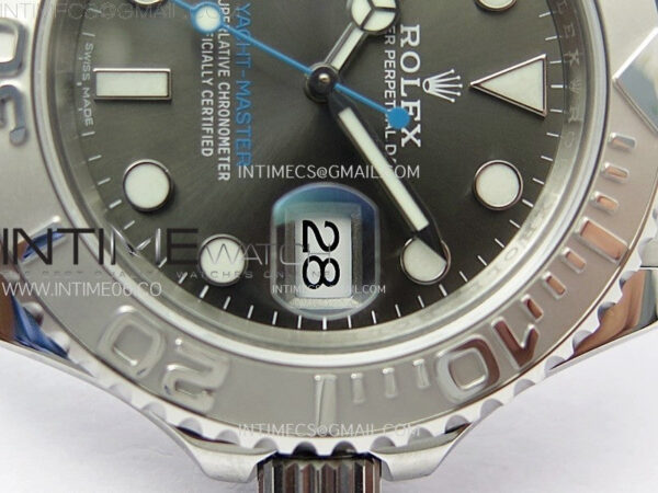 Yacht-Master 116622 904L VSF 1:1 Best Edition Rhodium Dial on SS Bracelet VS3135 – Bild 5