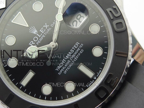 Yacht-Master 42mm 226659 3EF 1:1 Best Edition 3D Black Ceramic Bezel on Black Rubber Strap VS3235 – Bild 5