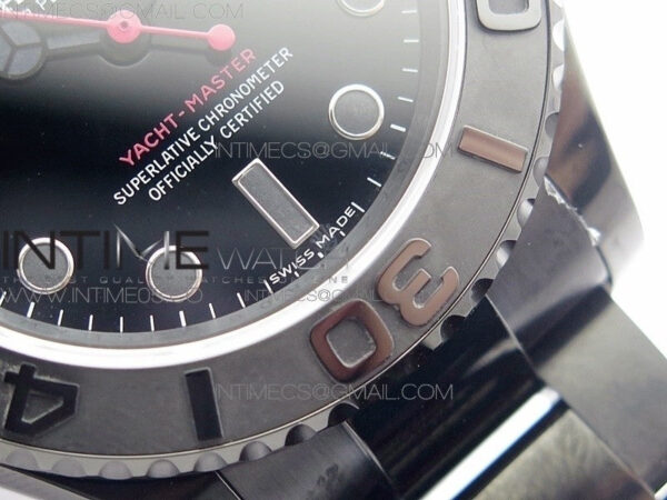 Yacht-Master 116622 DLC VRF Best Edition Black Dial on DLC Bracelet VR3135 – Bild 5
