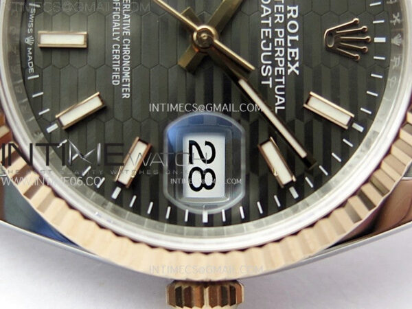 Cellini 50535 Moonphase RG GMF Best Edition White Dial on Brown Leather Strap A3195 V2 – Bild 5