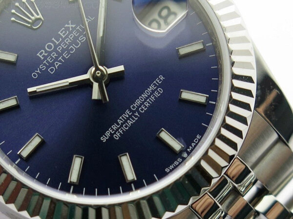Datejust 31mm 278271 SS BP Best Edition Blue Stick Markers Dial on Jubilee Bracelet – Bild 4