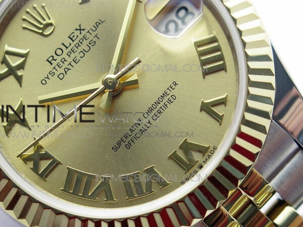 Datejust 31mm 278273 SS/YG BP Best Edition YG Roman Markers Dial on SS/YG Jubilee Bracelet – Bild 4