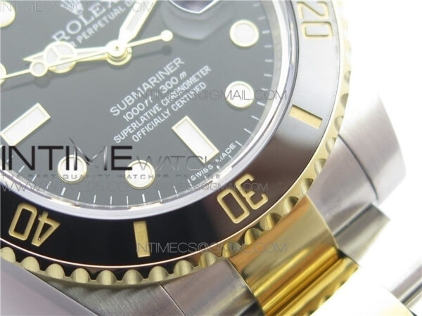 Yacht-Master 42mm 226659 316L BP 1:1 Best Edition 3D Black Ceramic Bezel on Black Rubber Strap SA3235 – Bild 5