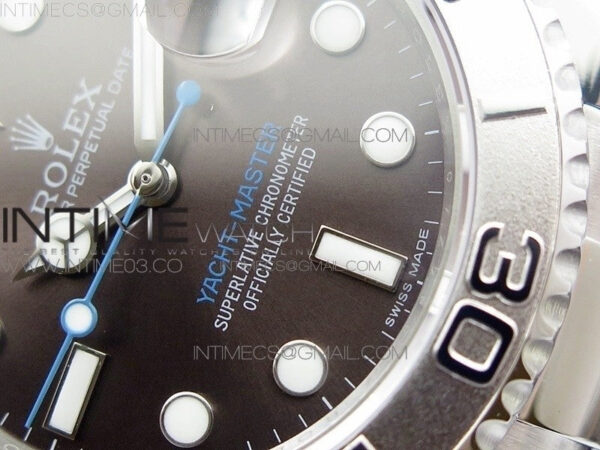 Yacht-Master 116622 904L SS GMF 1:1 Best Edition Baselworld Gray Dial on 904L SS Bracelet A2836 – Bild 5