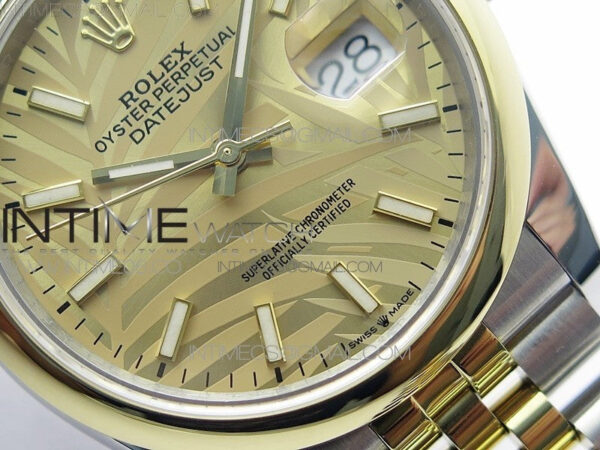 DateJust 36 SS/YG 126203 JDF 1:1 Best Edition New YG Dial on Jubilee Bracelet – Bild 5